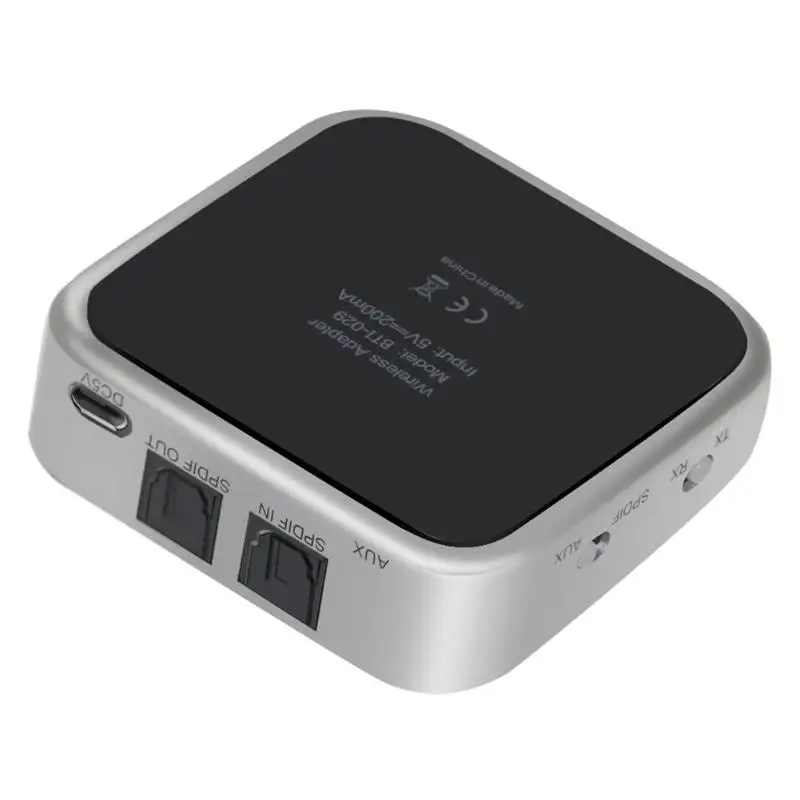 BTI-029 Bluetooth приемник передатчик 3,5 мм AUX SPDIF аудио адаптер для ТВ ПК Многоточечное соединение одно сопротивление две функции