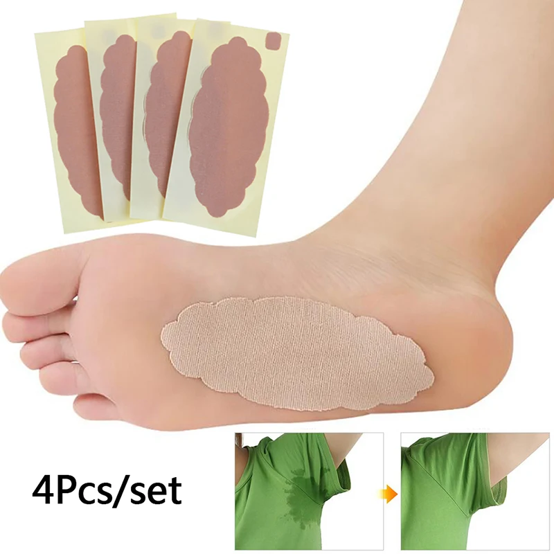 4Sheets Deodorant Antiperspirant Sticker Shield Plantar Multifunction Underarm Sweat Pads | Красота и здоровье