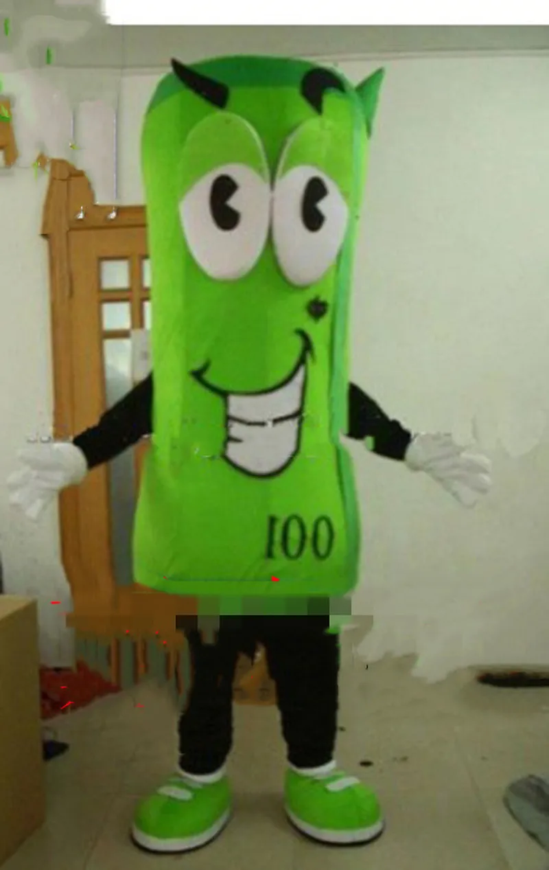 

Green is bamboo Mascot Costume Suits Cosplay Party Game Dress Outfits Clothing Advertising Promotion Carnival