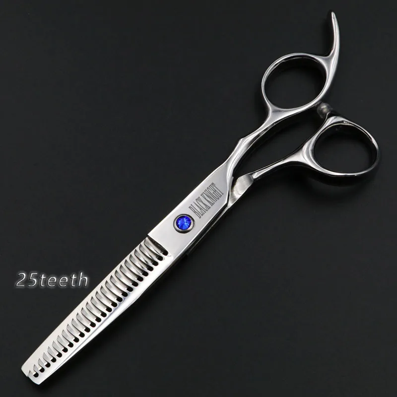 

6 Inch Professional Pet Scissors Dog Grooming Thinning Shears Kit for Animals Japan440C 25 Teeth High Quality Personality Styles
