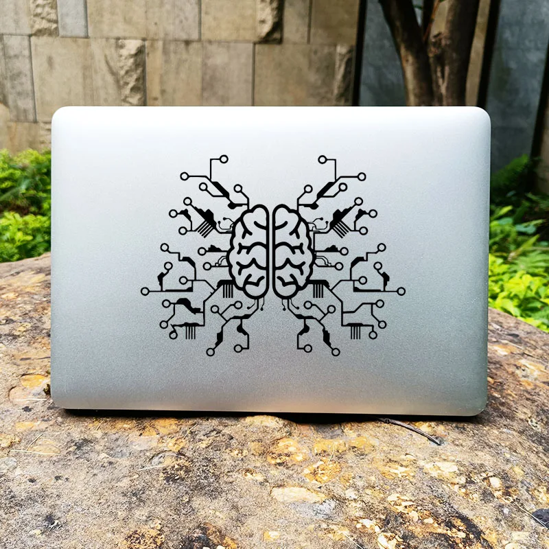 Decalcomania Del Computer Portatile Del Cervello Del Circuito Per Macbook Sticker Pro 14 17 Retina Air 11 13 15 Pollici Mac Lenovo Viny Custodia Per N