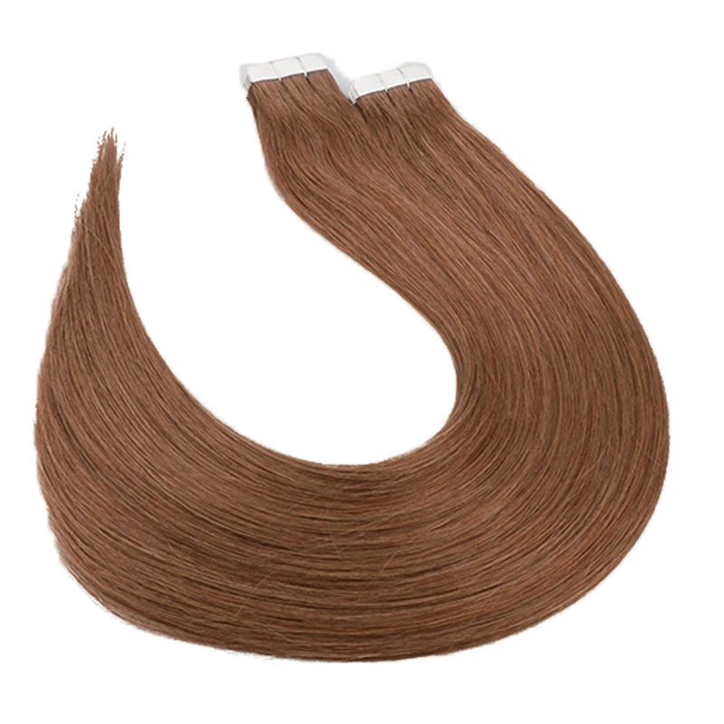 Sindra Human Hair Extensions Straight On Adhesive Invisible tape in human hair extensions PU Weft tape hair extensions (3)