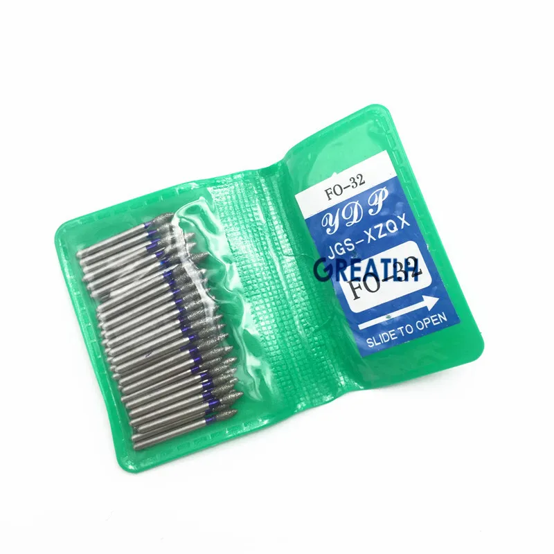 Стоматологические алмазные высокоскоростные боры FG для полировки разглаживания