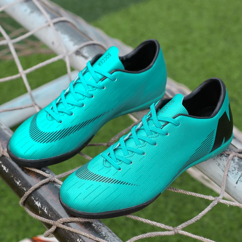 Футбольные бутсы Крытый газон Futsal кроссовки TF & Длинные шипы Мужская обувь