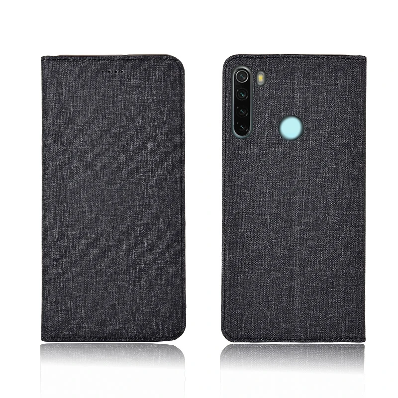 Для xiaomi redmi note 8 pro Чехол Флип MOFi redmi note 5 6 7 чехол противоударный тканевый роскошный силиконовый чехол