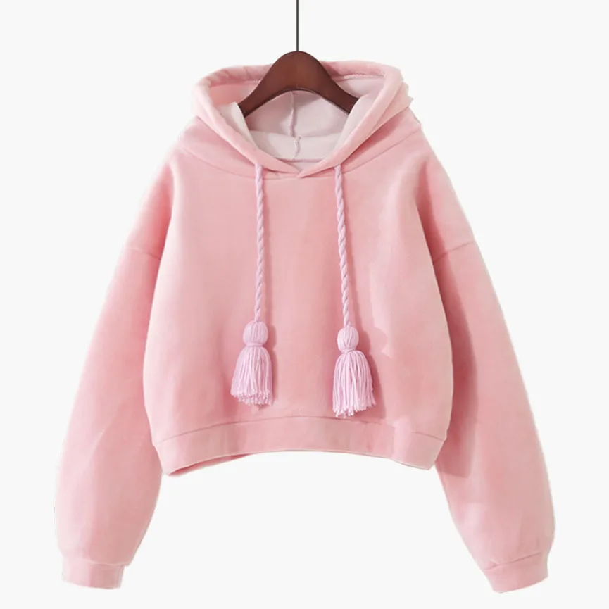 Women Velour Sweatshirts Casual Loose Women Hoodies Autumn Warm Hoody Sweatshirts Female Velour Velvet Hoodies