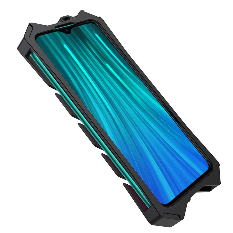 Case For Xiaomi Redmi Note 8 Pro Case Armor Aviation Aluminum Metal Powerful Outdoor Case For Redmi Note 8 Pro Shockproof Cover