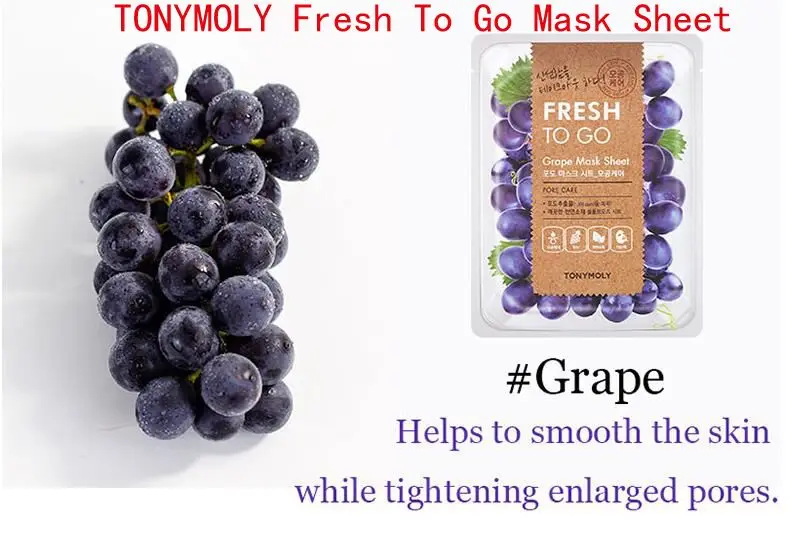 Grape Mask Sheet JM раствор маска для лица 1 шт. MISSHA маска лист уход за кожей Гиалуроновая кислота Витаминная ампула SOS маска для лица листы корейская косметика - Цвет: Grape Mask Sheet