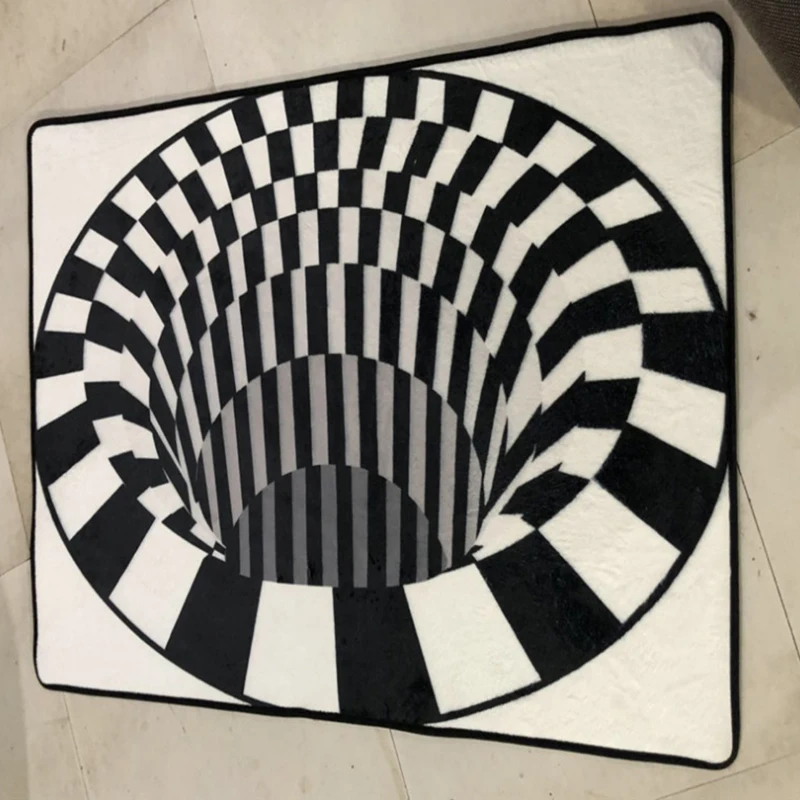 Ковры скандинавские мягкие коврик фланелевый 3D креативный ковер с геометрическим узором противоскользящие ковры большого размера для декора гостиной