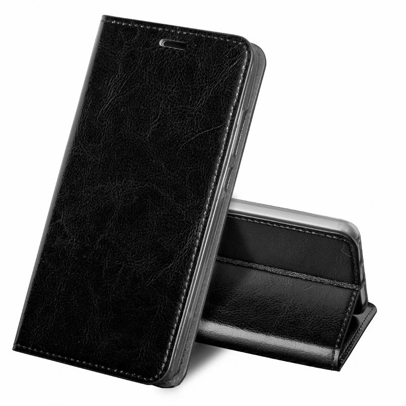 Магнитный кожаный чехол для asus ZenFone Peg asus 4S 4A 3s Max plus M1 кошелек Флип для ZB570TL ZB500TL ZC521tl чехол-подставка Etui - Цвет: BLACK