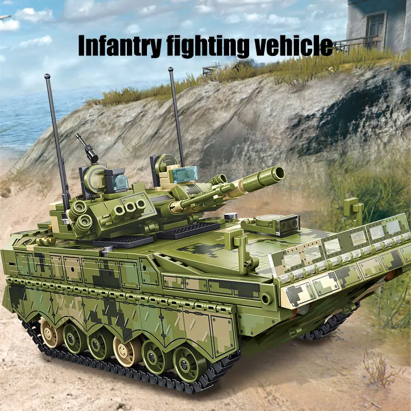 Город WW2 колесница машина с ракетной установкой модель автомобиля строительные