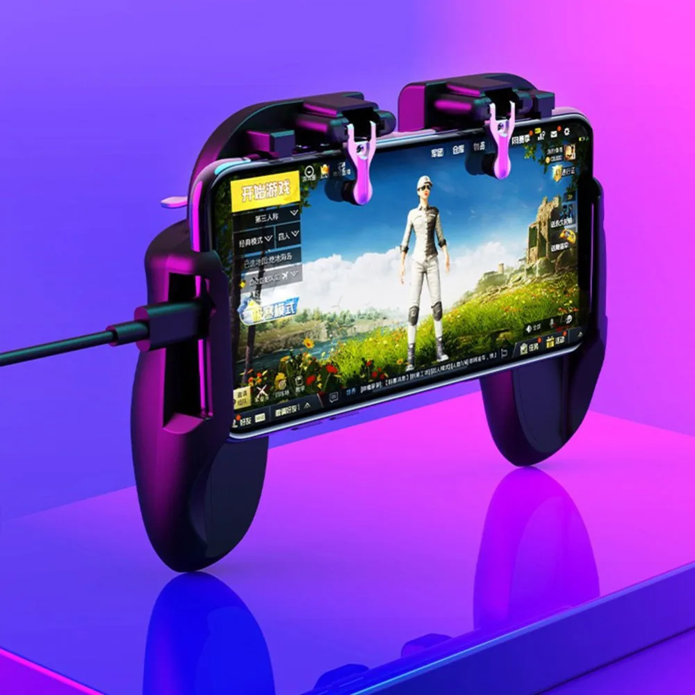 Универсальный геймпад для смартфона игровой стенд держатель многофункциональный H6 охлаждающий вентилятор кронштейн мобильный игровой контроллер мобильный телефон