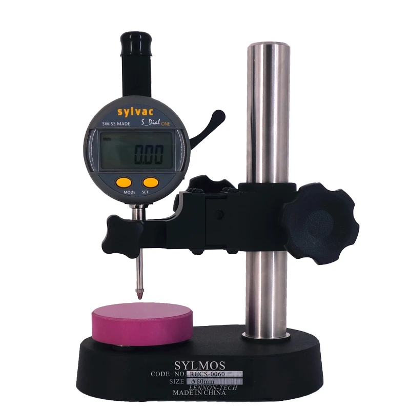 Sylmos Dial Indicator Comparator Stand Alumina Φ60mm Ceramics Material