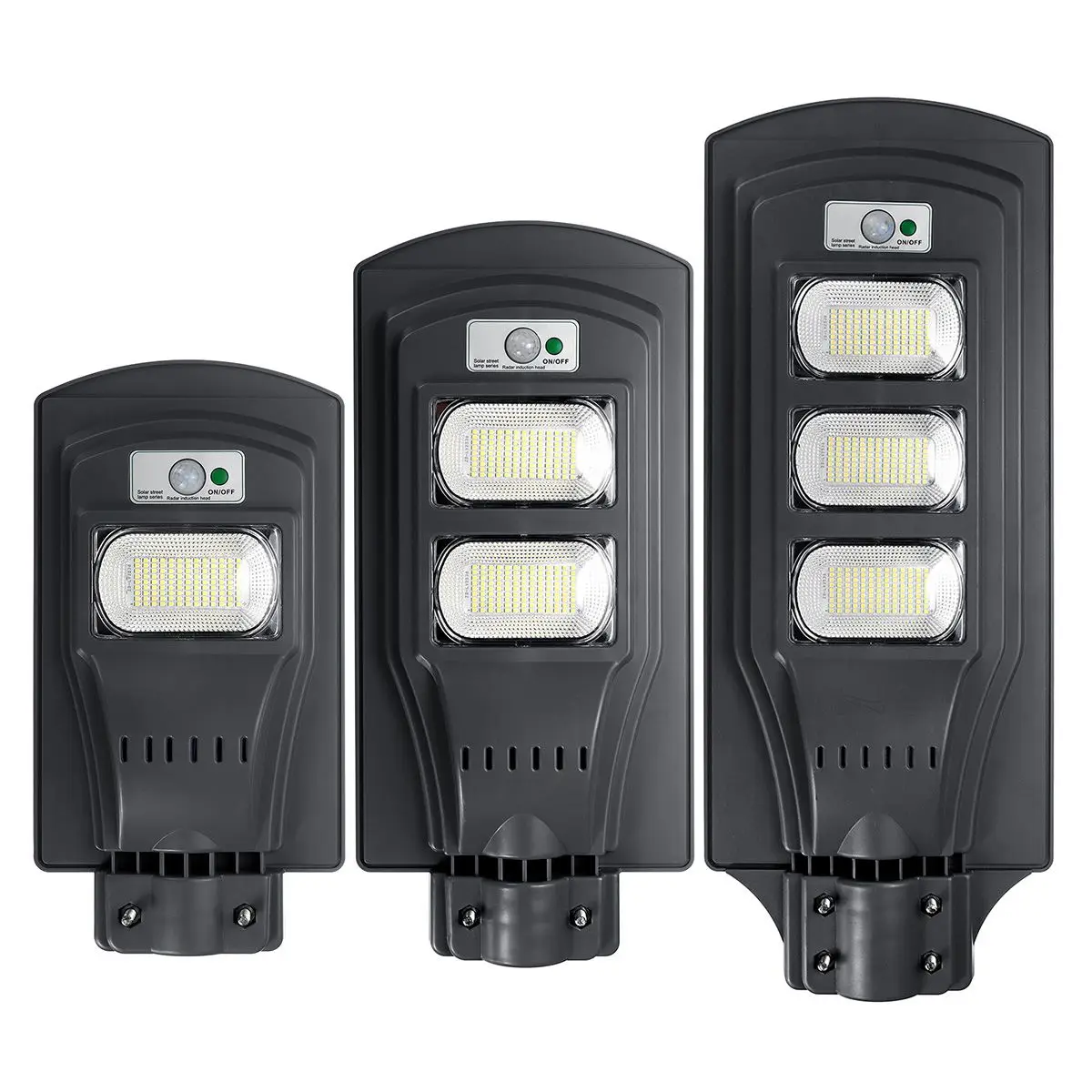 

AUGIENB 120W/240W/360W LED Solar Lamp Wall Street Light Super Bright Radar PIR Motion Sensor Security Lamp for Outdoor Garden