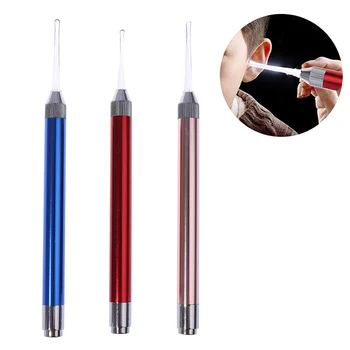 

Ear Cleaner Ear Wax Removal Tool Flashlight Earpick Ear Cleaning Earwax Remover Ear Curette Light Spoon