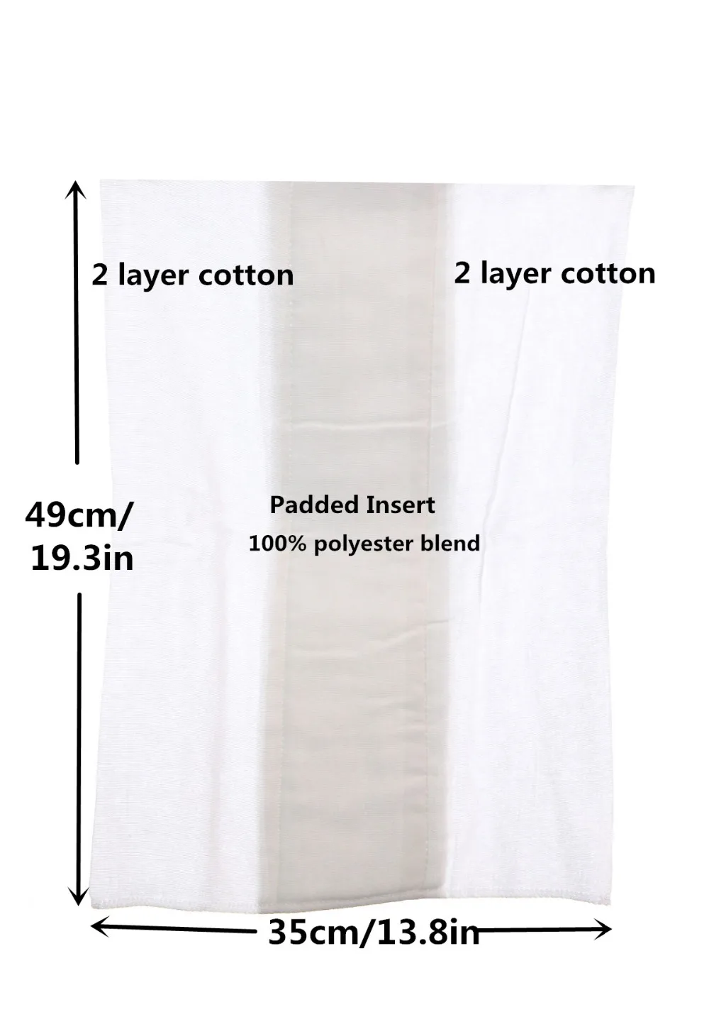 4 шт. тканевые подгузники из полиэстера 49x35 см 19 3x13 8 дюйма|cloth diaper nappy|cloth diaperprefold cloth
