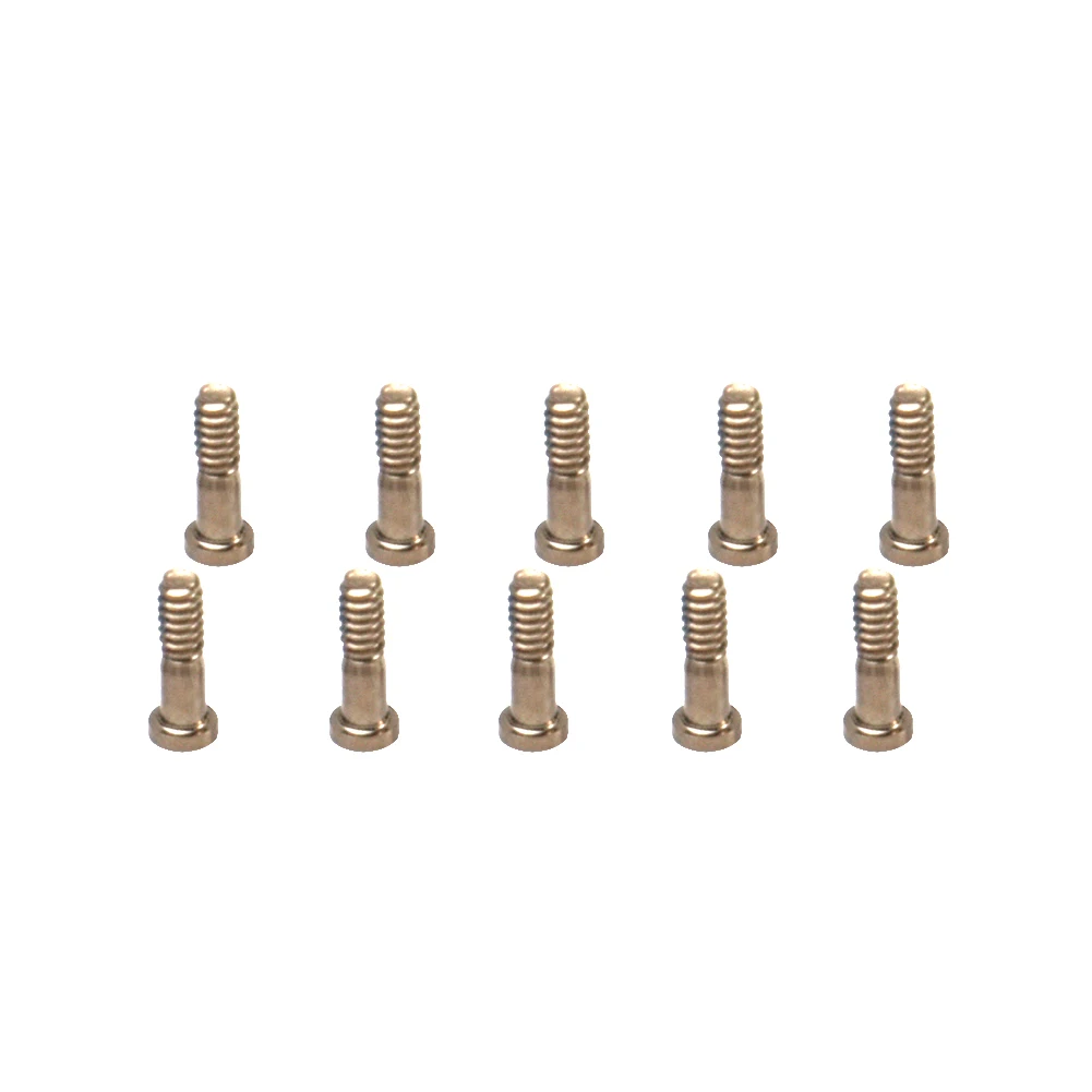 10pcs Разноцветный 5 Point Star винт док-станция для нижний разъем с пентаграммой винты для iPhone 6S 6S Plus - Цвет: 10pcs
