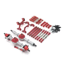 Pièces de voiture MN modèle D90 91 96 MN98 99S RC, essieux avant et arrière en métal, tiges de traction, amortisseurs, sièges de tige de traction, etc. 5 pièces 