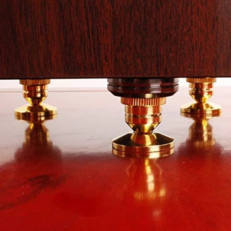 Feet & Spikes 8 Set GoldenPlated Speaker Feet Spikes Speaker Spikes