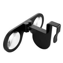 Мини Складная 3D Виртуальная реальность VR стекло es для samsung Galaxy S8/S9 Plus Xiaomi смартфон 3d фильмы 3 D стекло объектив Vr коробка
