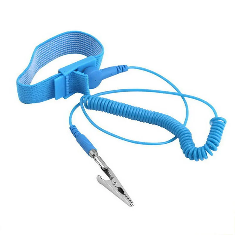 Brand Anti Static ESD Wrist Strap Discharge Grounding Prevent Shock with Clip for Sensitive Electronics Repair Work Tools | Электроника