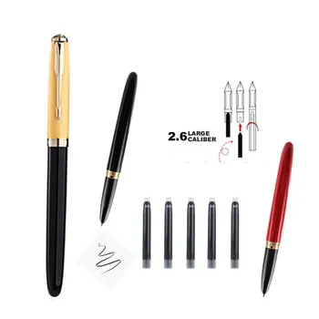 

Jinhao 85 Series Fountain Pen Extra Fine Tip Ink Pens Office Business School Writing Calligraphy A6118