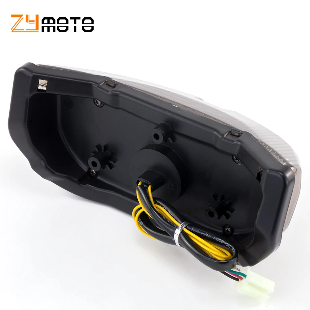 Motorcycle Brake Stop Running Rear Tail Light LED Safety Warning Light For Yamaha FZ8 FZ 8 Fazer 2010 2011 2012 2013 FZ-1N Fazer 2006-2013 (4)