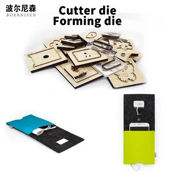 

SMVAUON Wood Die Cutting 2020 DIY Fashion Jewelry Card Bag Steel Mold Cutting Mold Wood Dies Card Package Knife Mold