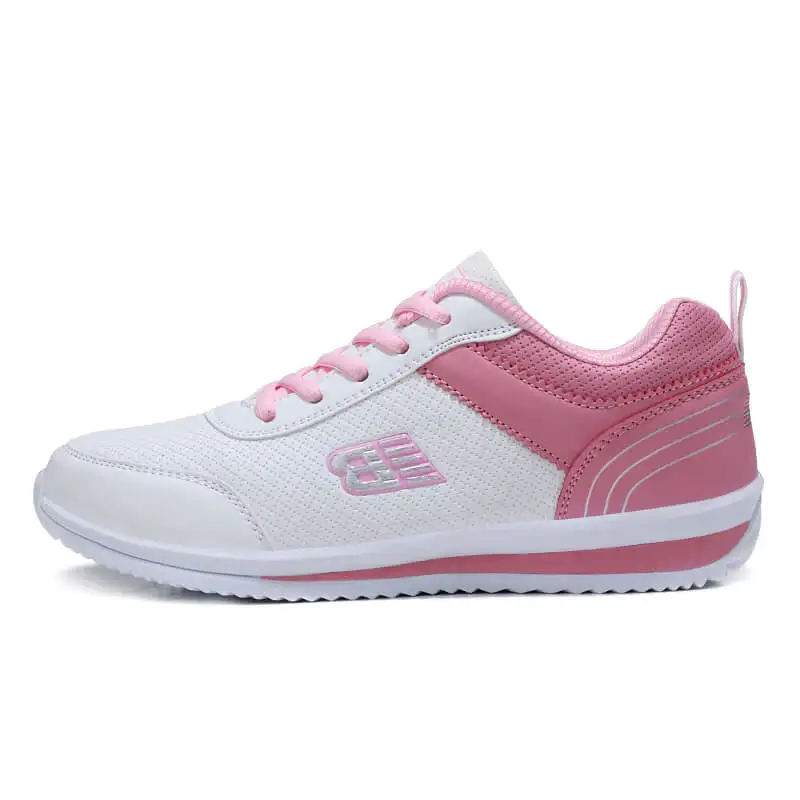 Size 35-41 New Fashion Tennis Shoes for Women Ultra-light Leather Blue Sneakers Gym Sport Shoes Tenis Feminino Basket Femme