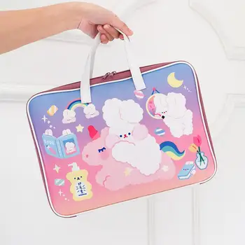 

Kawaii Fashion Laptop Computer Case Notebooks Macbooks 13.3 Inch HUAWEI MacBook Air Ipad Pro Computer Handbag For Girls Gift