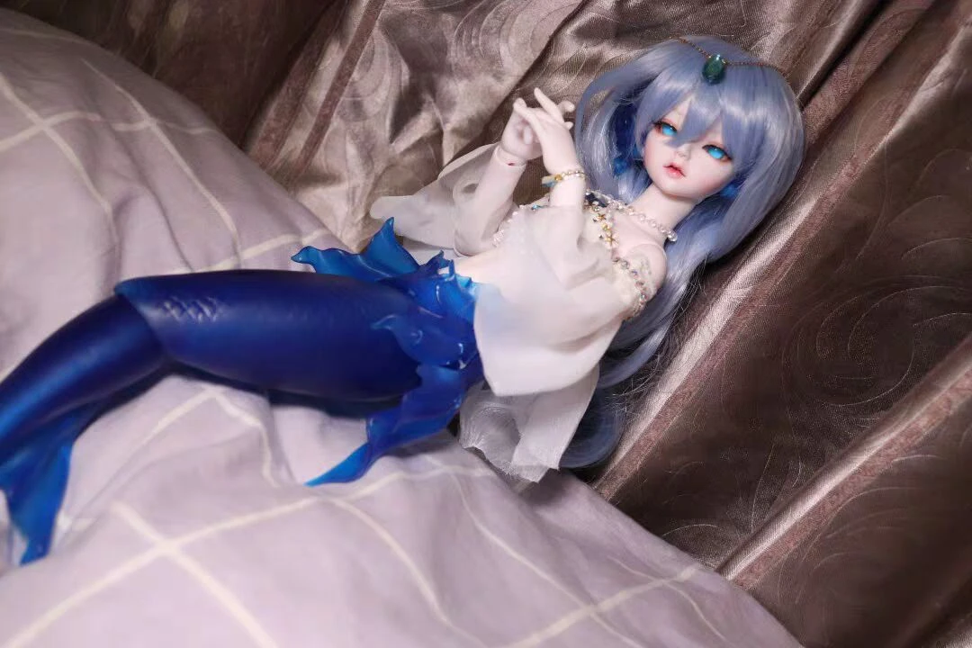 Новое поступление, милая кукла русалки BJD 1/4, женская сексуальная девушка, высокое качество, статуэтки тела русалки, модный подарок для коллекционных игрушек