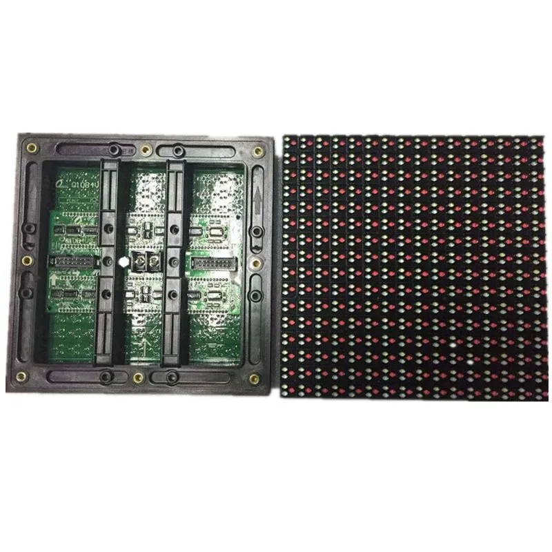Модуль внешнего светодиодного дисплея DIP P10 интерфейс HUB75 ASL LED 160*160 мм IP65 с