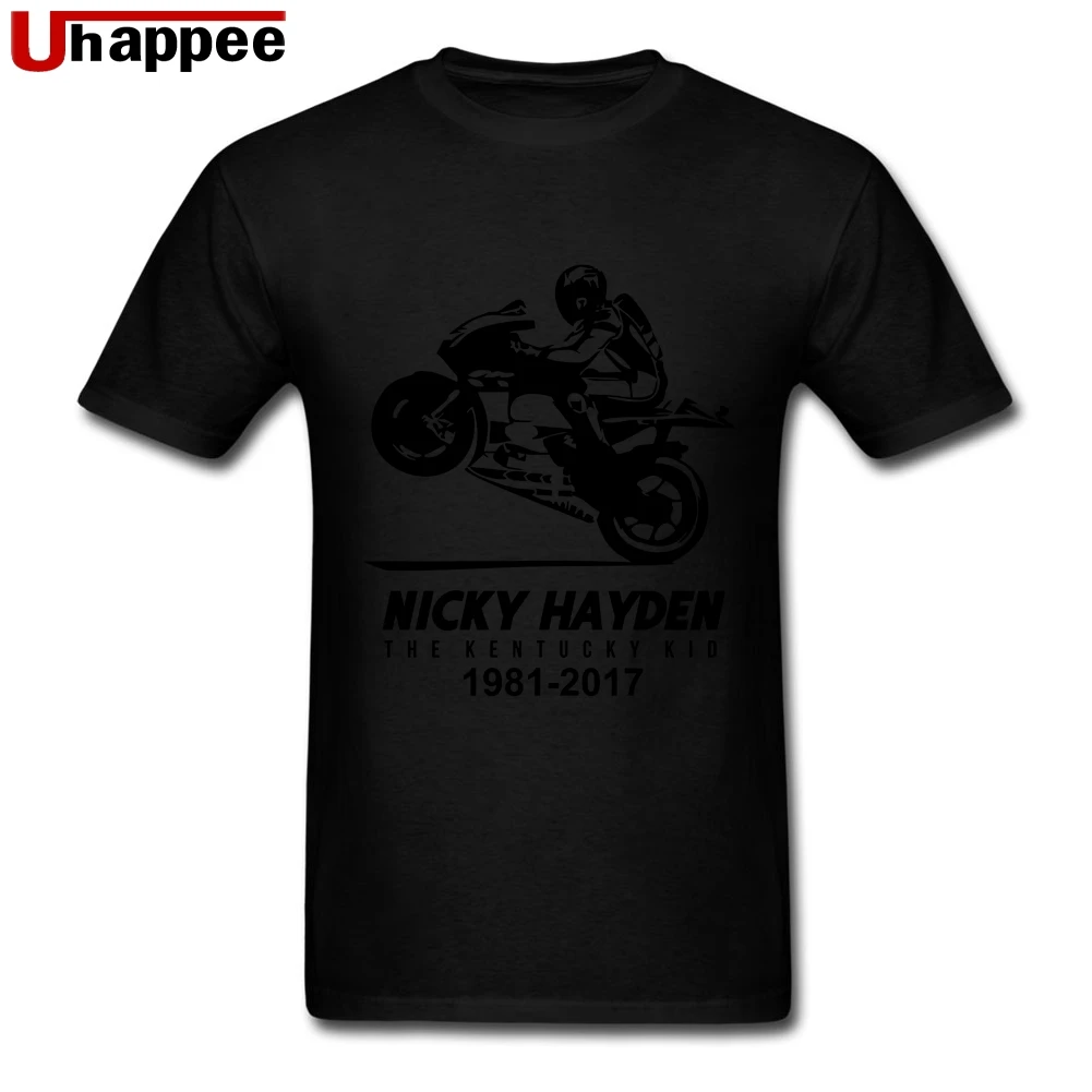80s Стиль панк Rock1981 Ники Хэйден 69 топы, футболки Men'sItalia бренд короткий рукав подростков футболка для высоких мужчин - Цвет: Черный