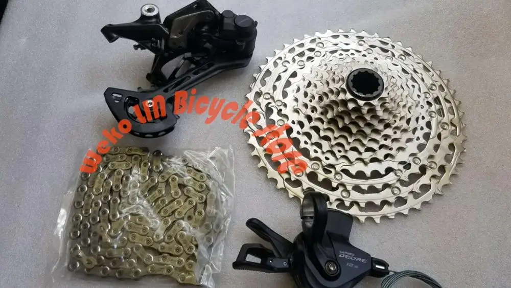 DEORE M6100 12S MTB велосипедный триггерный переключатель передач + задний кассета