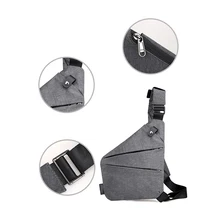 Новая мода нейтральная уличная молния Оксфорд ткань мессенджер Спортивная грудь талия подростка Девушки Путешествия крест тела Сумка Повседневный стиль