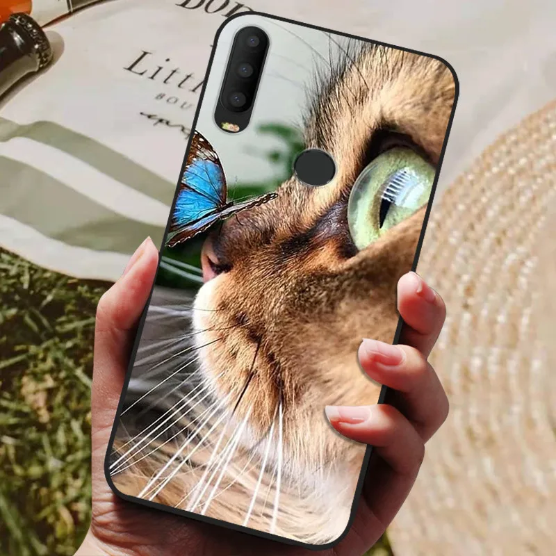 For Coque Alcatel 3X 2019 Case Silicon Back Cover Phone Case For Alcatel 3 X 3X 2019 Cases Soft bumper Funda 3X 2019 5048Y Bag glass flip cover