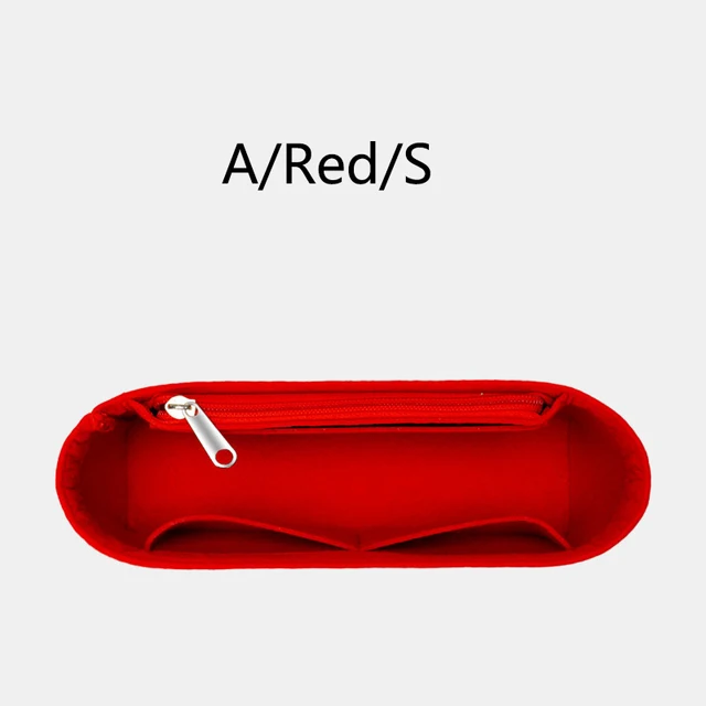 BAMADER Insert Handbag Women Makeup Organiser Felt Insert Bag liner Travel Organizer Portable Cosmetic Bag Shaper For Neonoe A.Red.S