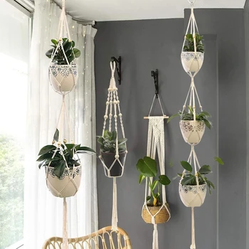 Handmade Macrame Plant Hanger 1