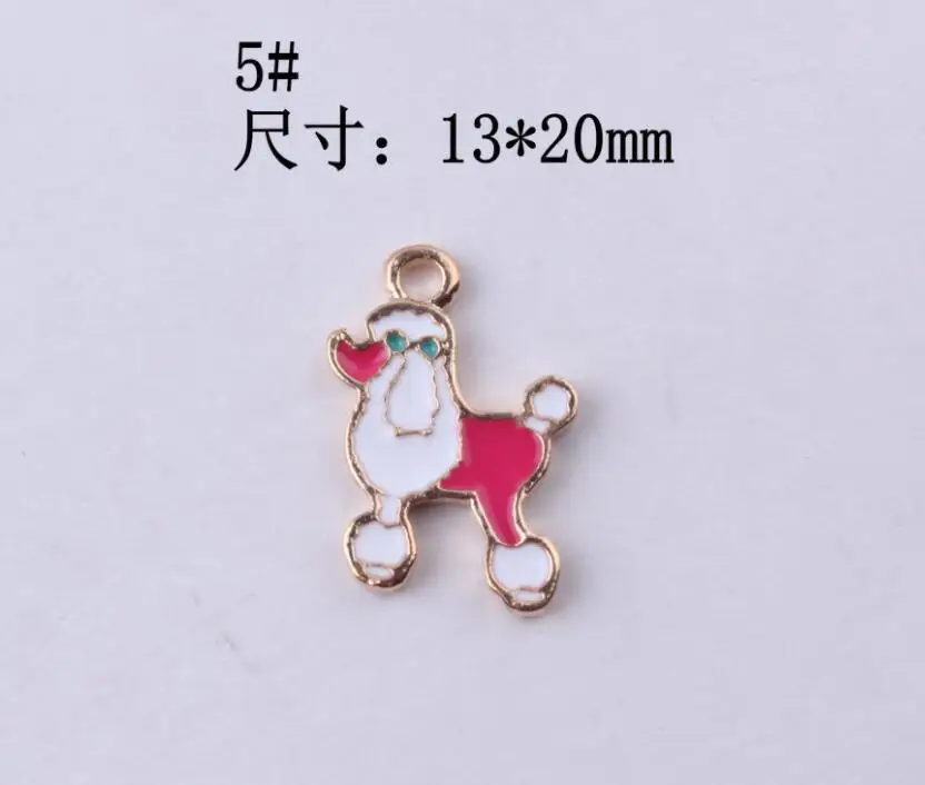 5 -13x20mm 10 шт эмаль Пингвин амулет в виде единорога для изготовления ювелирных изделий Модные серьги кулон браслет и ожерелье подвески - Окраска металла: 5 -13x20mm