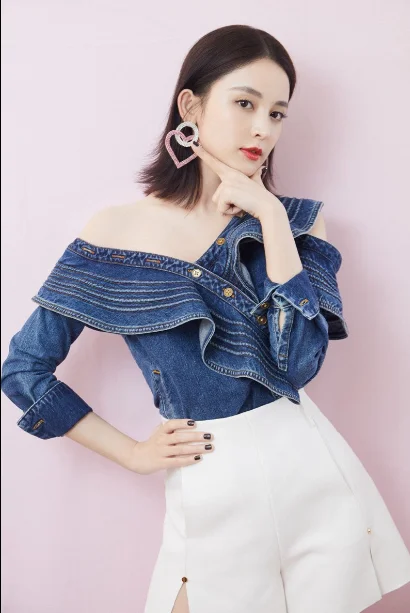 Green Sequined O Neck Full Sleeved Evening Party