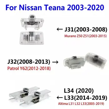 

2X LED Car Door Light Ghost Projector Logo Lights For Nissan Teana J31 J32 J33 Altima L31 L32 L33 L34 Murano Z50 Z51 Patrol Y62