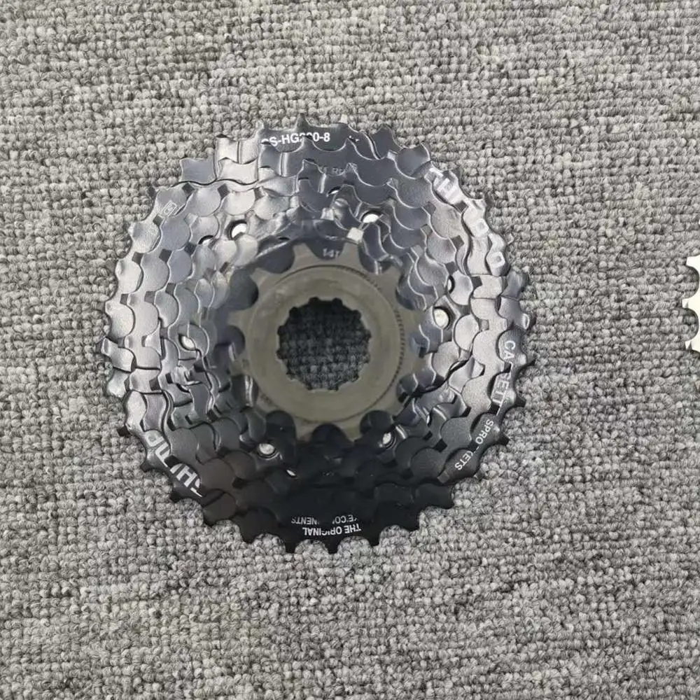 CS HG200 8 Speed кассета для горного велосипеда 12 32T Черный алюминиевый сплав Резьбовая