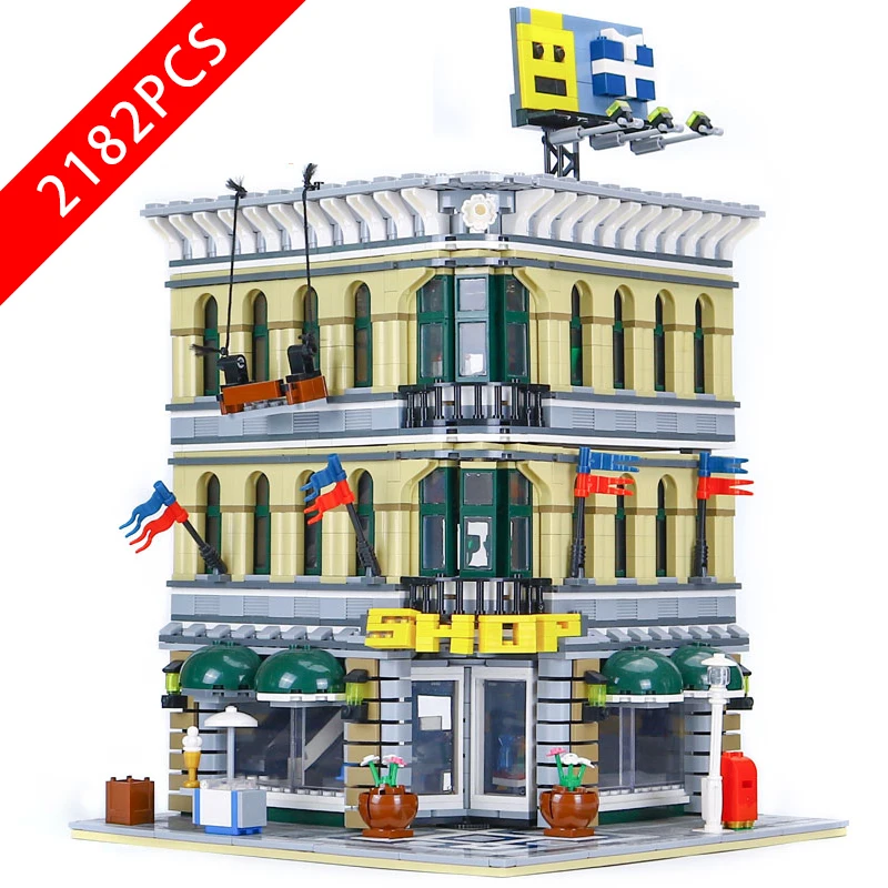 

New Advanced Model Series Toys Grand Emporium Compatible Legoingl Advanced Model 10211 Buildin Blocks Toys for Kid Birthday Gift