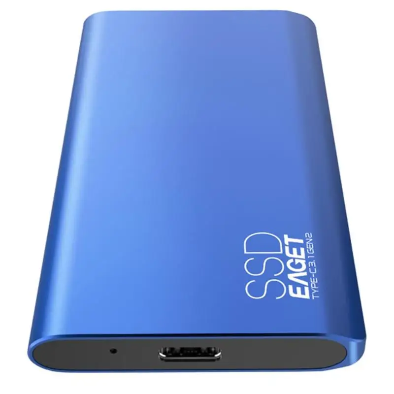 

EAGET M10 External SSD Type-C 3.1 Gen2 Mobile External Solid State Drive Portable USB C Hard Disk for Laptops Desktop