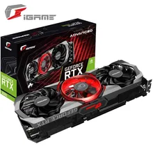 Kolorowe/RTX 3090 zaawansowane 24g/grafika komputerowa/OC/super RTX2080 RTX2070S gra karta graficzna