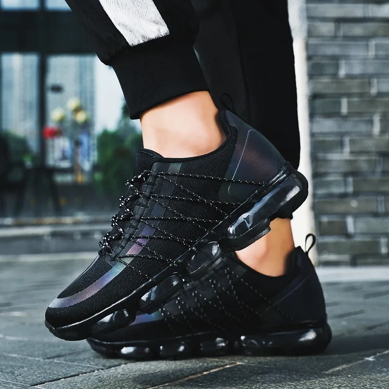 Size38-46 брендовые кроссовки на воздушной подушке Для мужчин кроссовки дышащие кроссовки zapatillas hombre Deportiva; сезон весна-осень Беговые кроссовки
