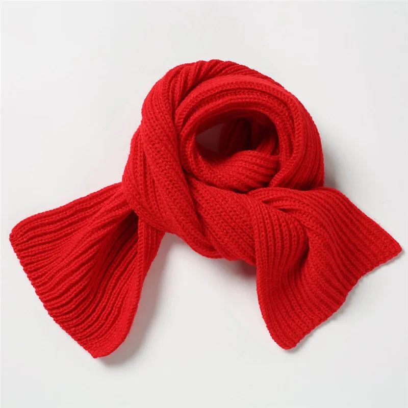 baby scarf Cute Boys Girls Baby Kid Fashion Knitted Scarf Autumn Winter Warm Solid Scarf #4S12 (15)