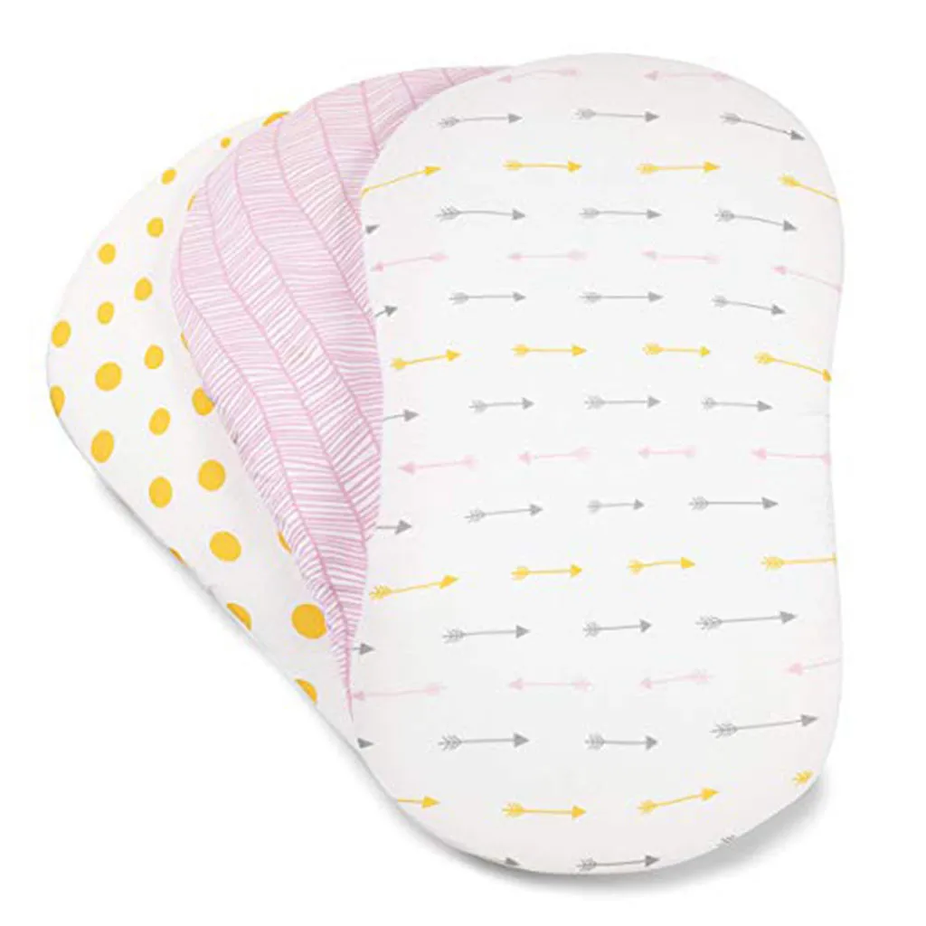 

3PC Nap Mat Pads Cradle Fitted Sheets For Bassinet Mattress Soft Bajada De Cama Alfombra Bassinet Sheet Mattress Baby Matras