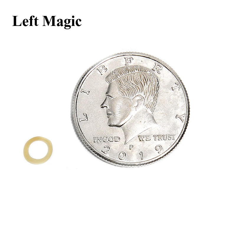 Magnetic Butterfly Coin&Money Magic Coin made of Half Dollar copy Magic Props QP 