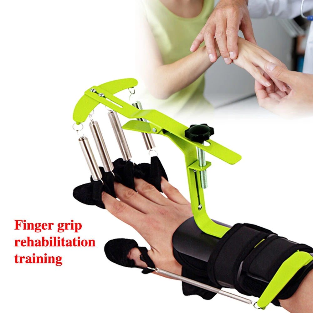 脳卒中片麻痺患者のための指リハビリテーションブレース 手のリハビリテーショントレーニング 指装具 手首エクササイズデバイス 腱運動 開催中